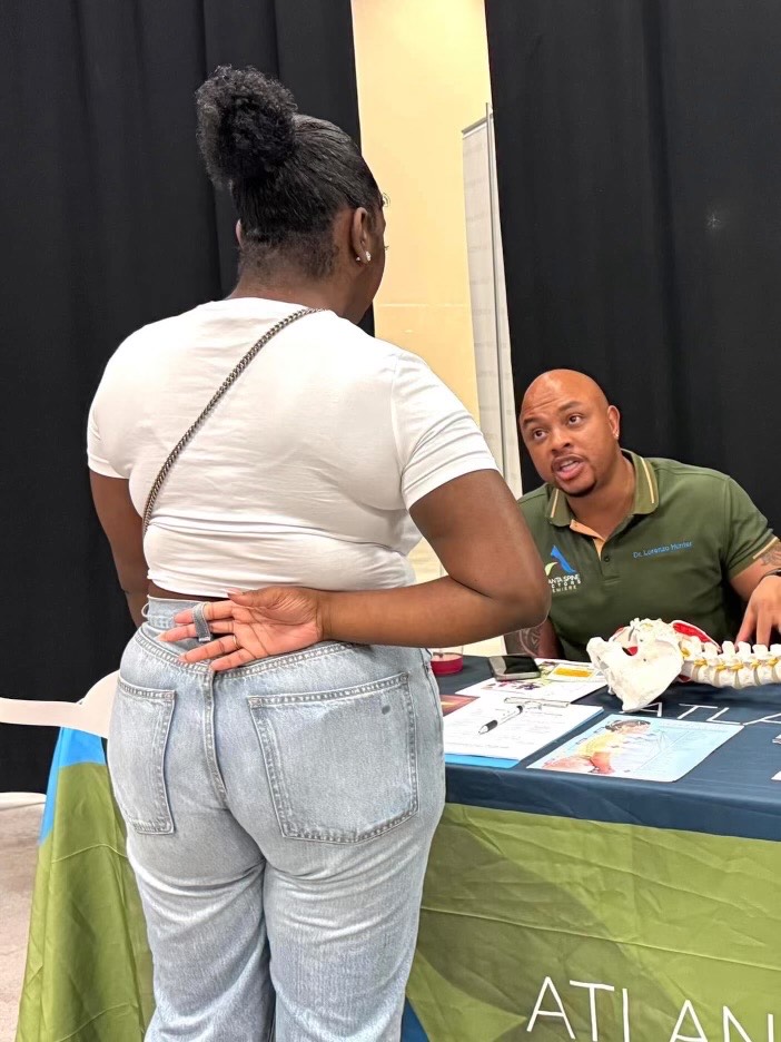 Information booth interaction